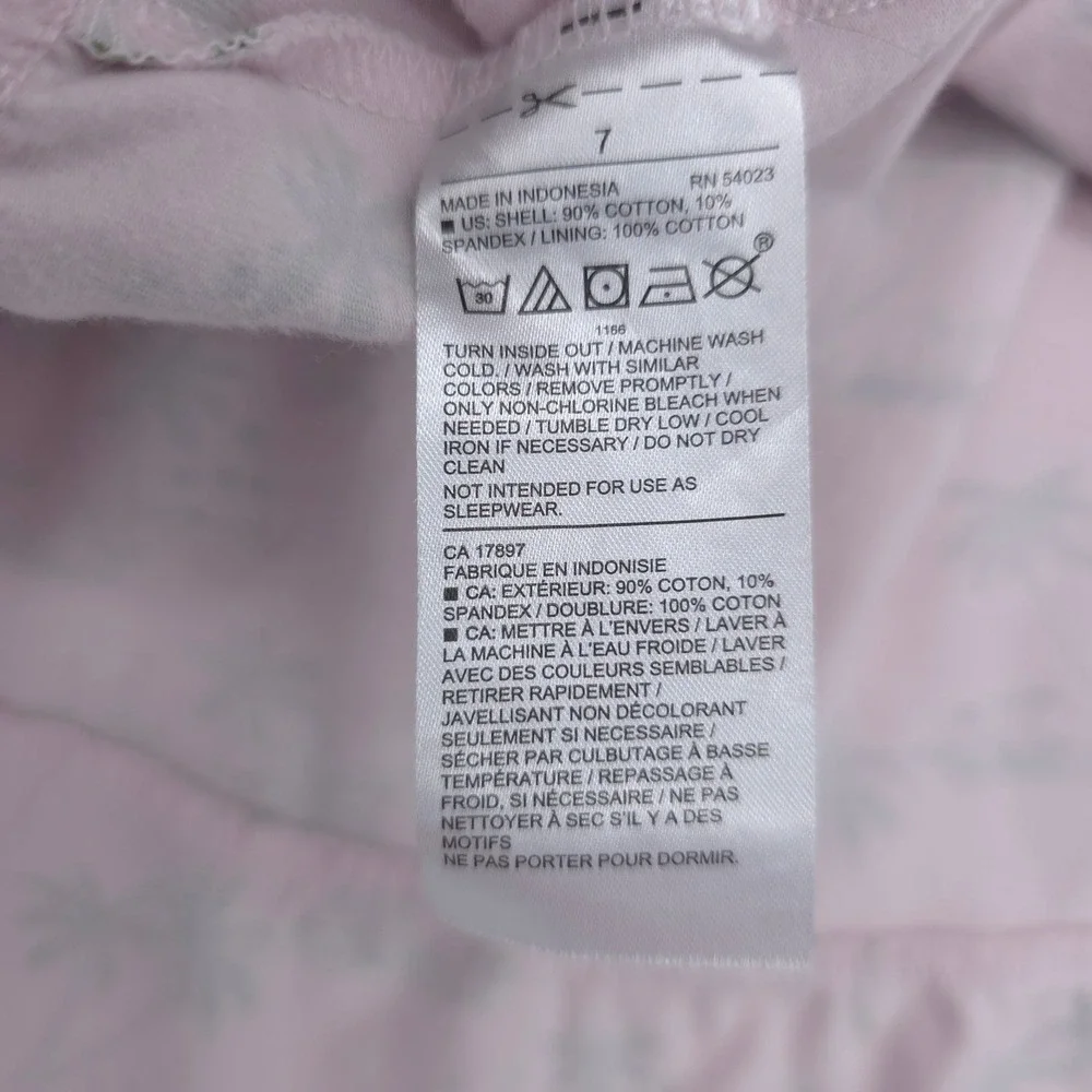 Janie and Jack Imagine Paradise Palm Tree Dress Size 7